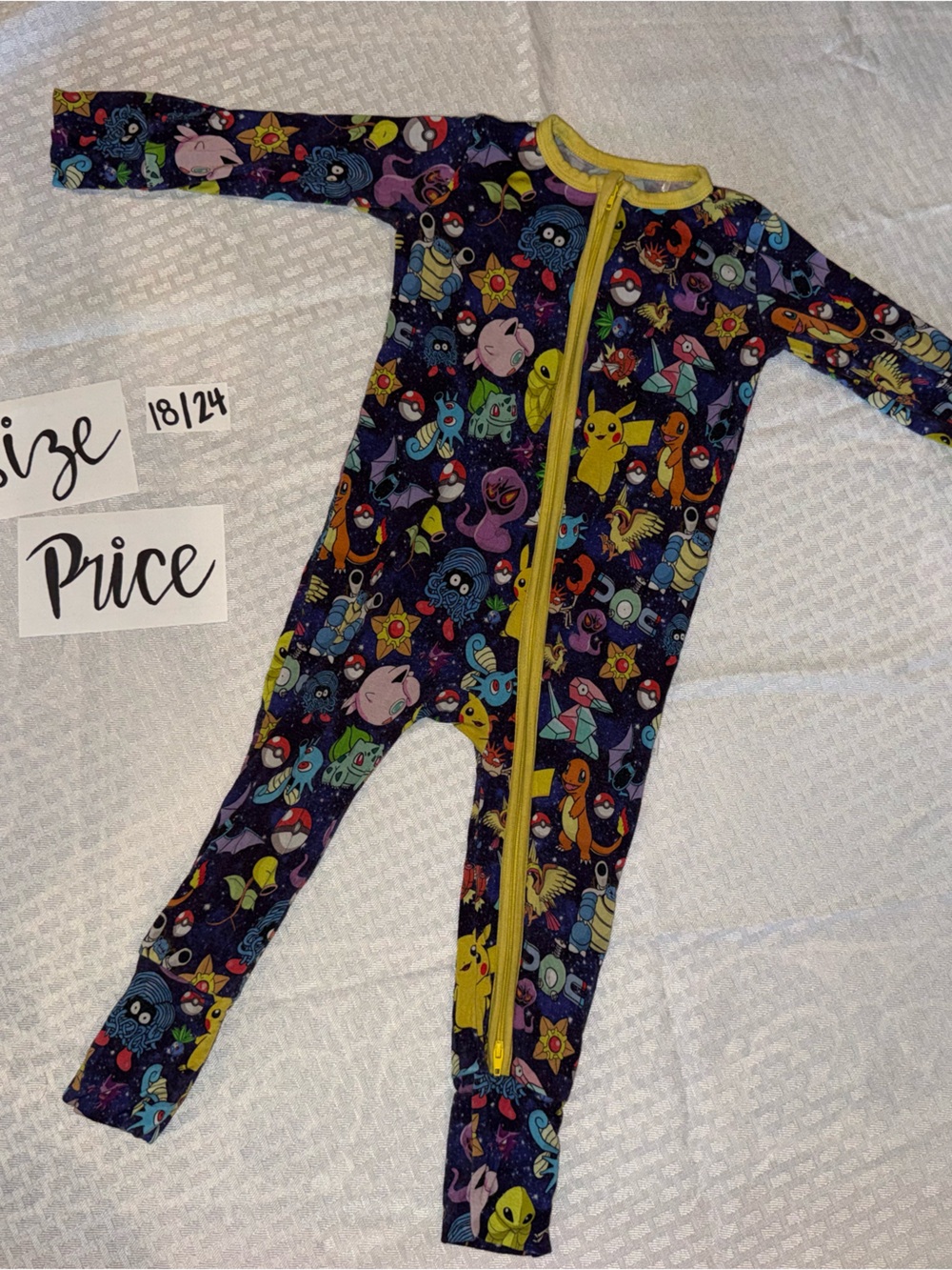 Pokémon Bamboo Zipper PJs - Bundle of Joy